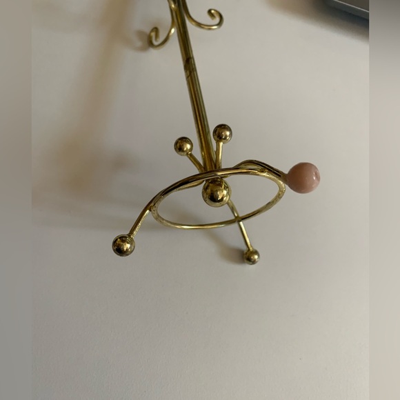 Doll House Furniture: Bed, Coat Rack, Rocking chair, vintage. - Picture 8 of 12